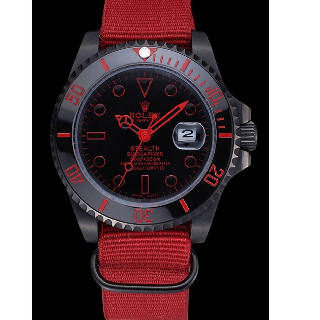 Good Copy Rolex Watches Stealth 622010 Strap Nylon Rolex Red Submariner 0731